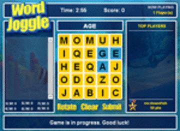 Multiplayer Word Joggle - Online Boggle!