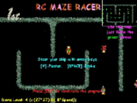 Remote Controlled Maze Racers