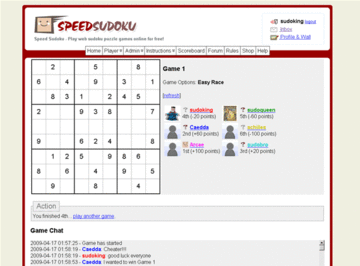 Speed Sudoku